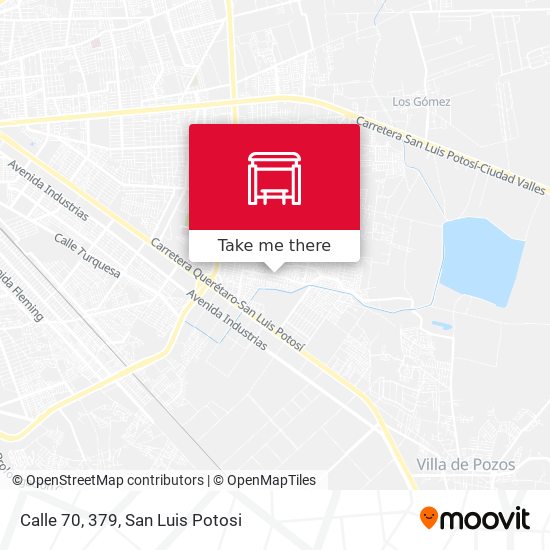 Calle 70, 379 map