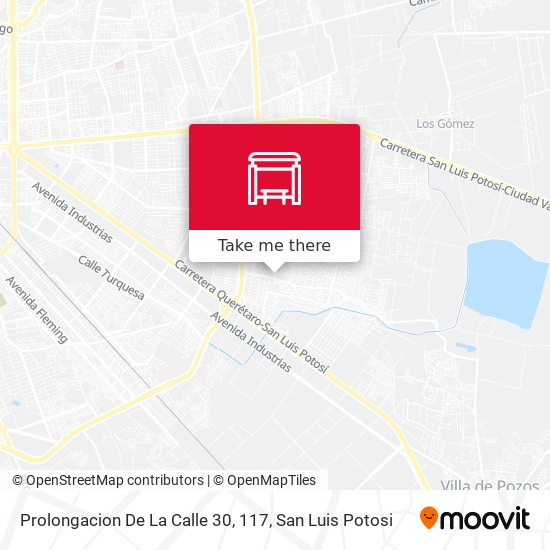 Prolongacion De La Calle 30, 117 map