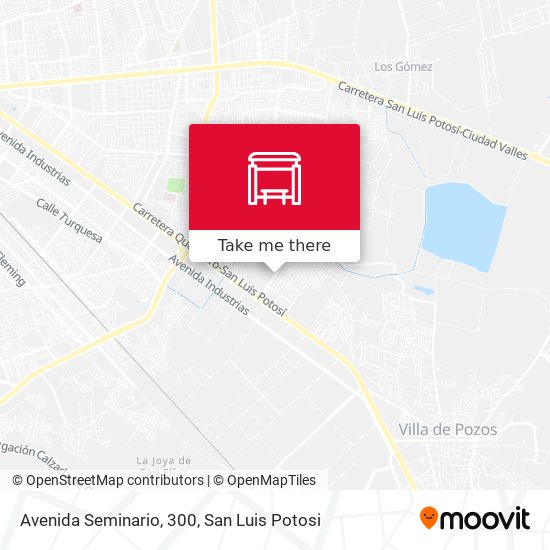 Mapa de Avenida Seminario, 300