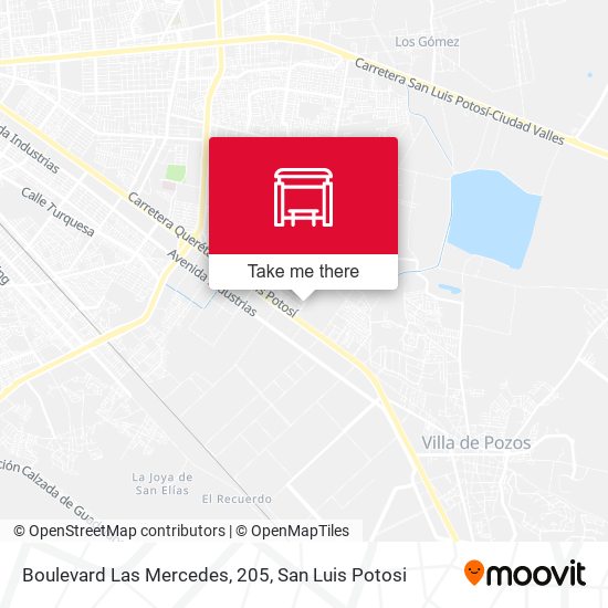 Boulevard Las Mercedes, 205 map