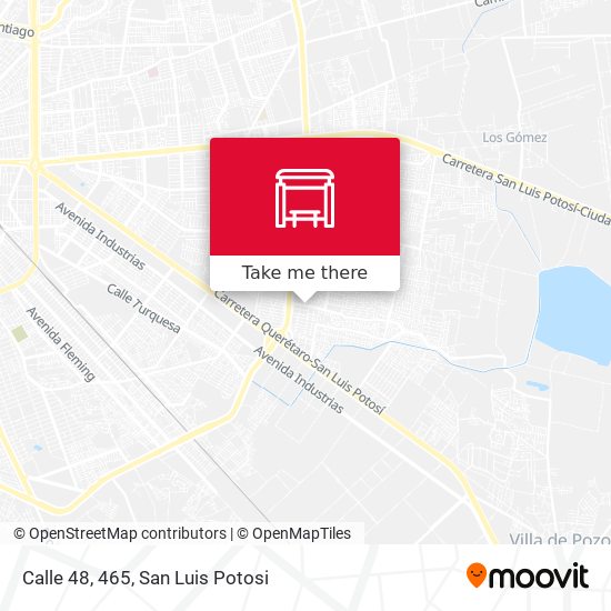 Mapa de Calle 48, 465