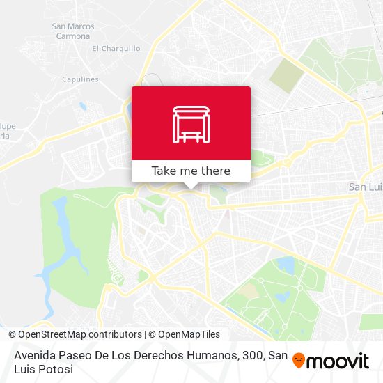 Avenida Paseo De Los Derechos Humanos, 300 map