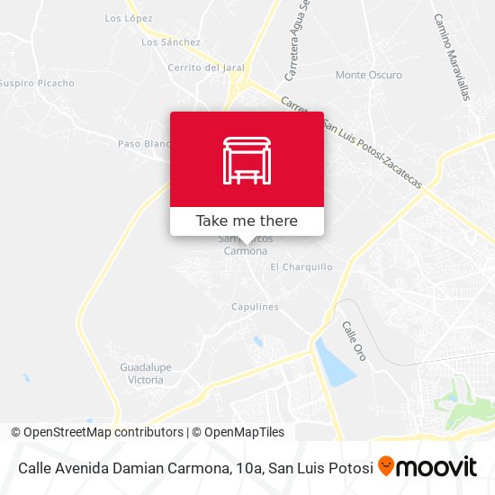 Calle Avenida Damian Carmona, 10a map