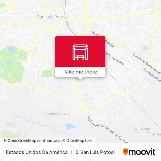 Estados Unidos De América, 110 map