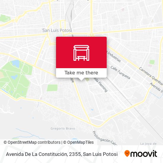 Avenida De La Constitución, 2355 map