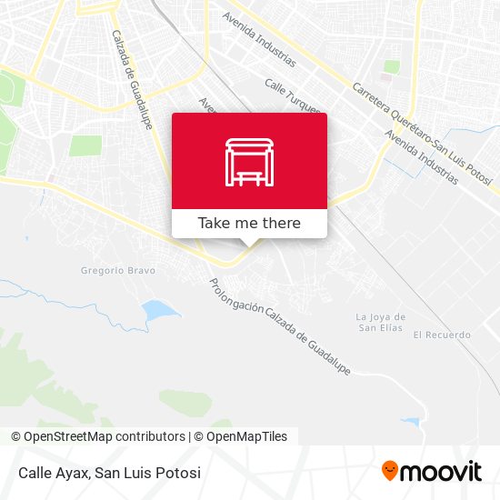 Mapa de Calle Ayax
