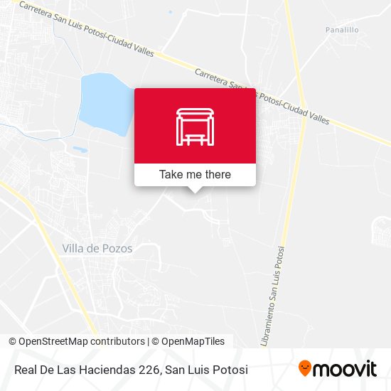 Real De Las Haciendas 226 map