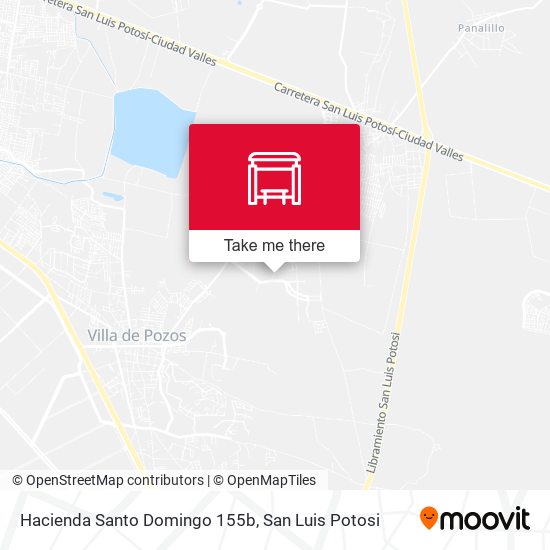 Mapa de Hacienda Santo Domingo 155b