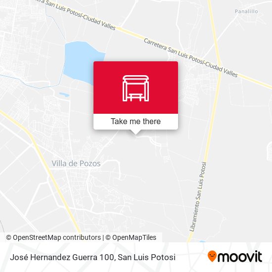 José Hernandez Guerra 100 map