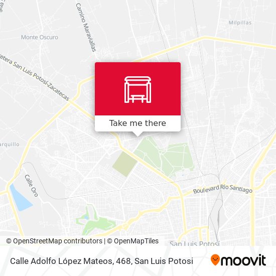 Mapa de Calle Adolfo López Mateos, 468