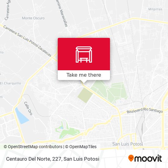 Centauro Del Norte, 227 map