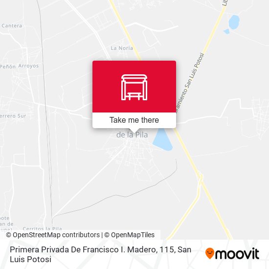 Primera Privada De Francisco I. Madero, 115 map