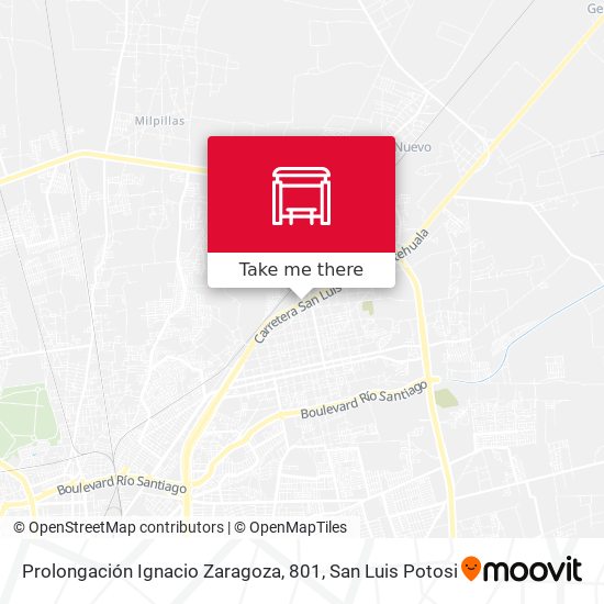 Prolongación Ignacio Zaragoza, 801 map