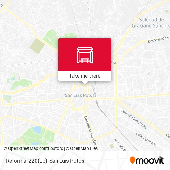 Reforma, 220(Lb) map