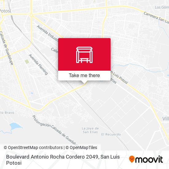 Boulevard Antonio Rocha Cordero 2049 map