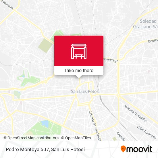 Pedro Montoya 607 map