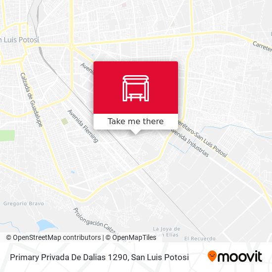 Primary Privada De Dalias 1290 map