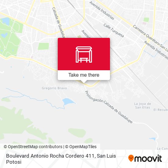Boulevard Antonio Rocha Cordero 411 map