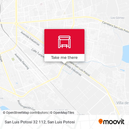 Mapa de San Luis Potosí 32 112