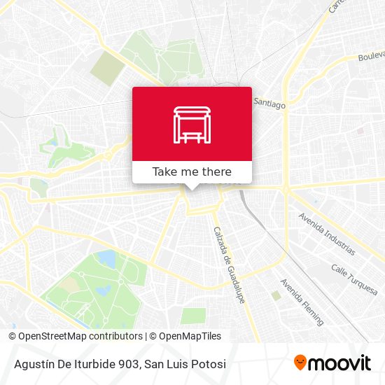 Agustín De Iturbide 903 map