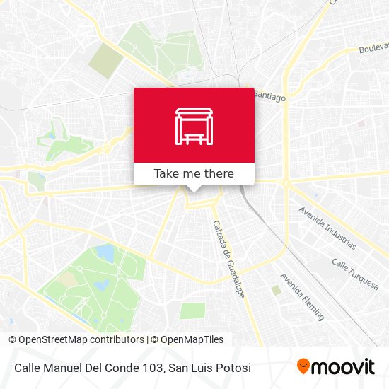 Calle Manuel Del Conde 103 map