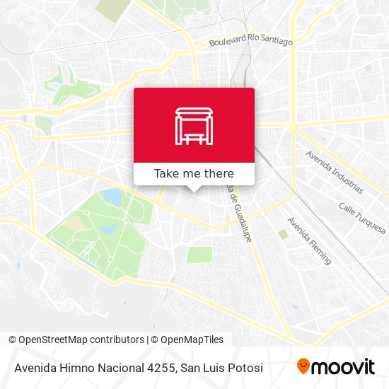 Mapa de Avenida Himno Nacional 4255