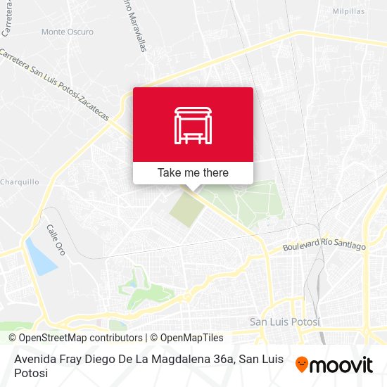 Avenida Fray Diego De La Magdalena 36a map