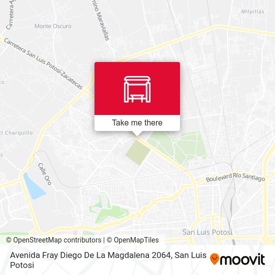 Mapa de Avenida Fray Diego De La Magdalena 2064