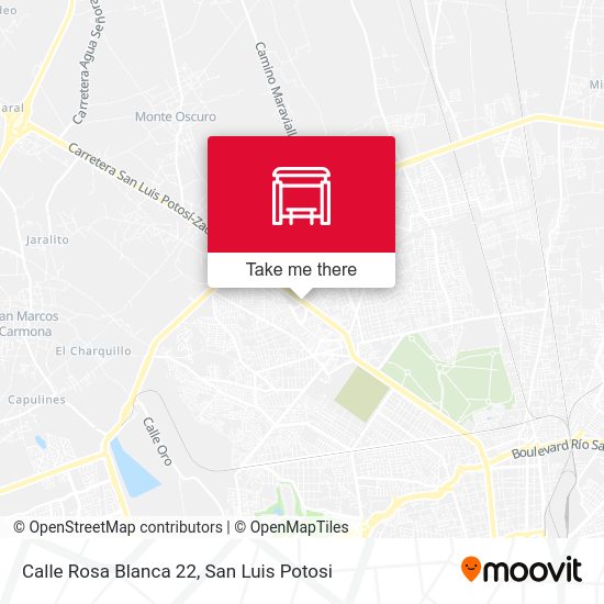 Mapa de Calle Rosa Blanca 22