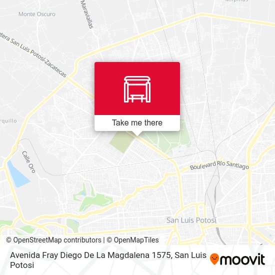 Avenida Fray Diego De La Magdalena 1575 map