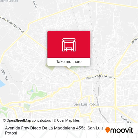 Mapa de Avenida Fray Diego De La Magdalena 455a