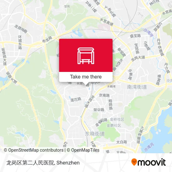 龙岗区第二人民医院 map