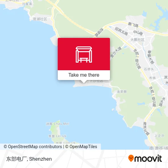 东部电厂 map