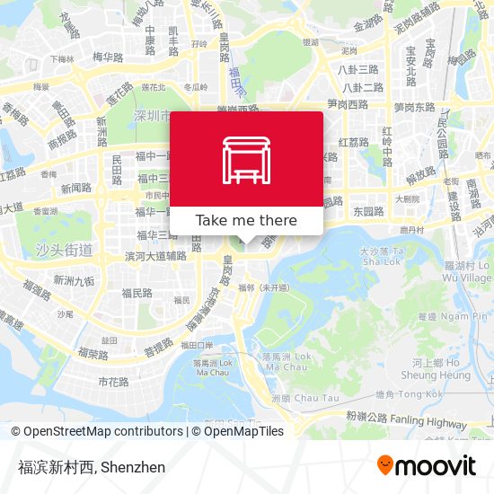 福滨新村西 map