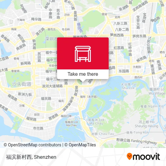 福滨新村西 map