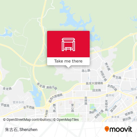 朱古石 map