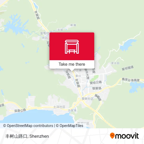 丰树山路口 map