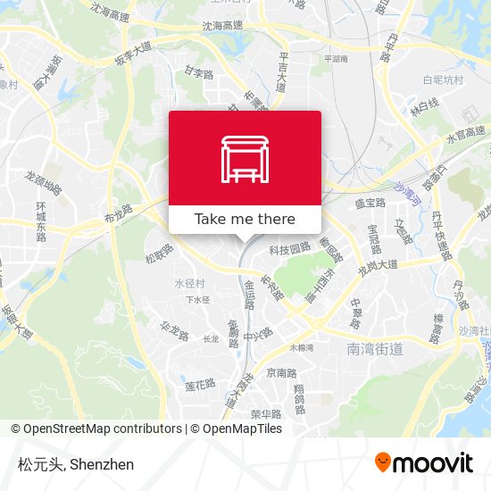 松元头 map