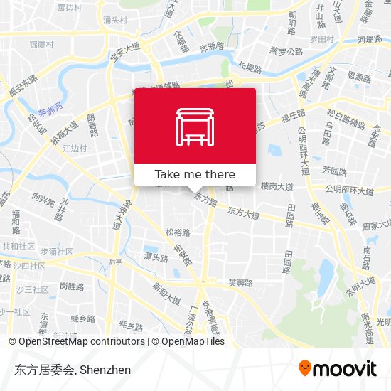 东方居委会 map