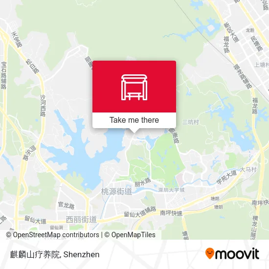 麒麟山疗养院 map