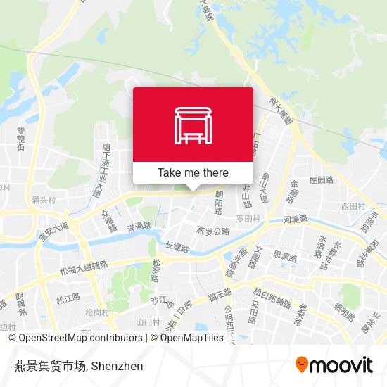 燕景集贸市场 map