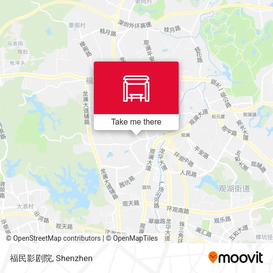 福民影剧院 map