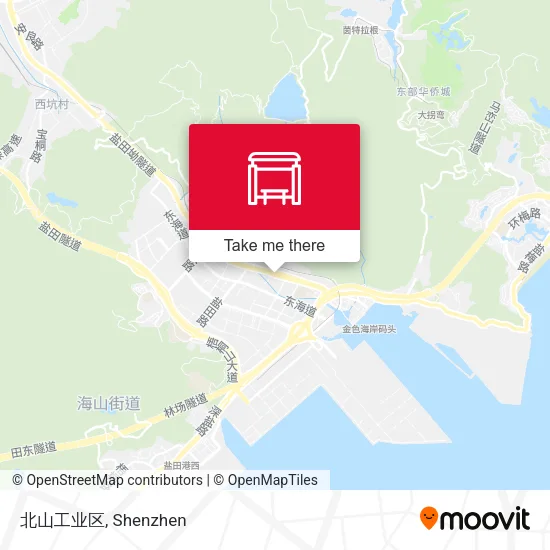 北山工业区 map