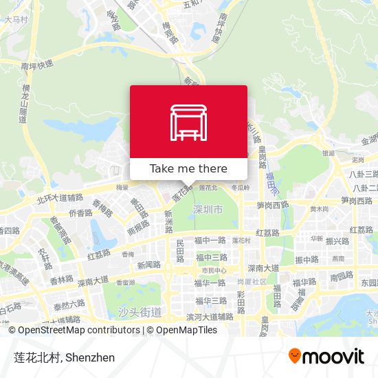 莲花北村 map
