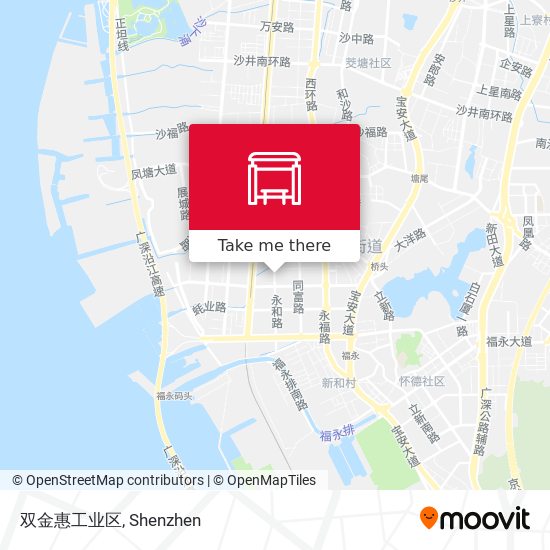 双金惠工业区 map