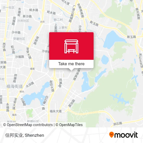信邦实业 map