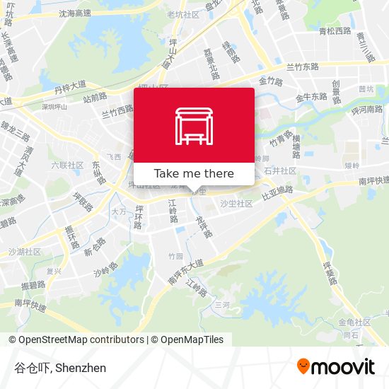 谷仓吓 map