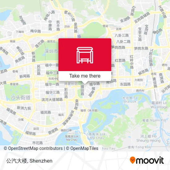 公汽大楼 map