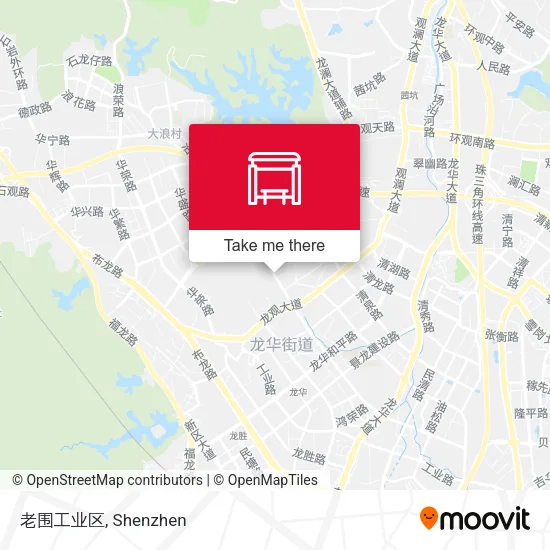 老围工业区 map