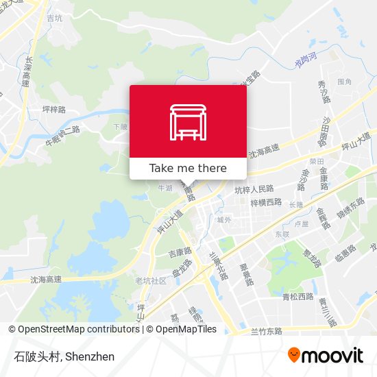 石陂头村 map